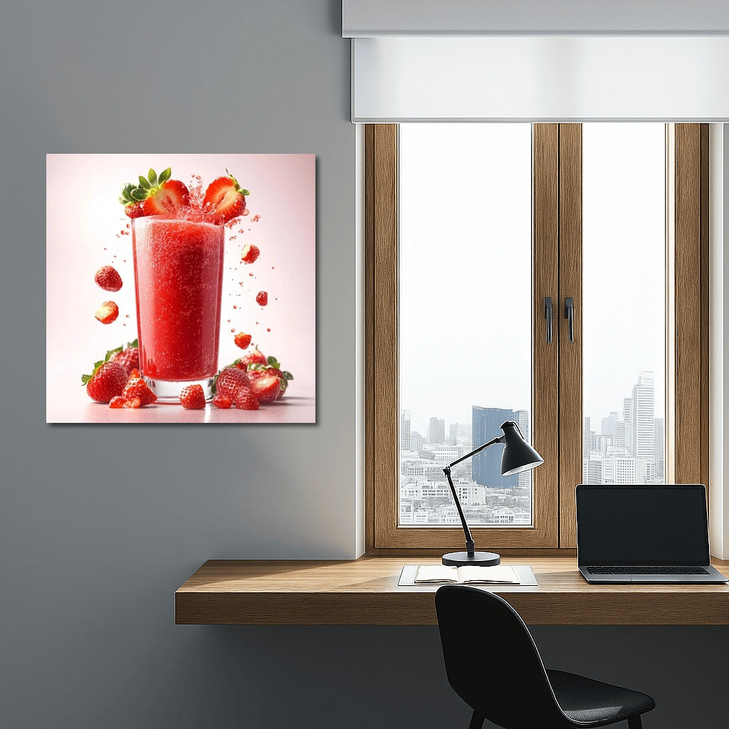 Juicy Explosion: Strawberry Brightness
