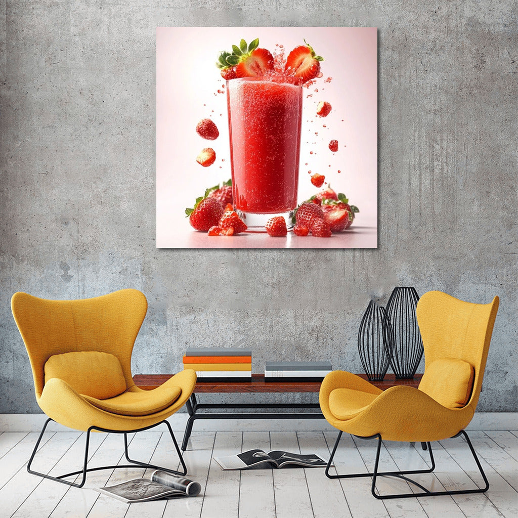 Juicy Explosion: Strawberry Brightness
