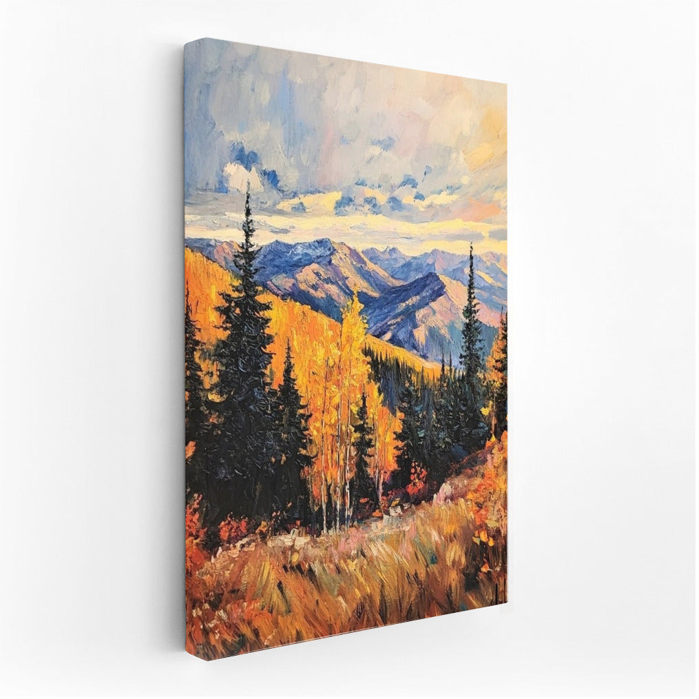 Golden Peaks of Autumn