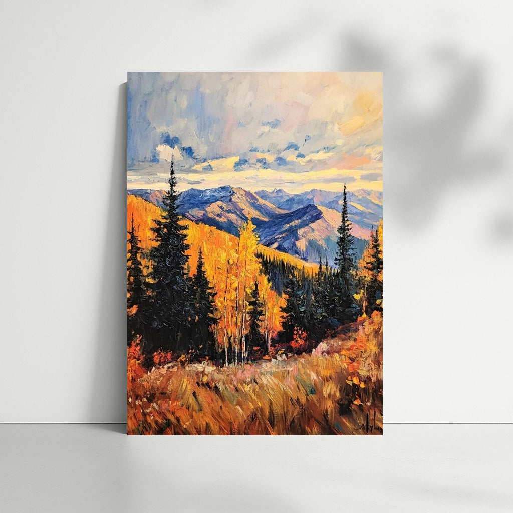 Golden Peaks of Autumn