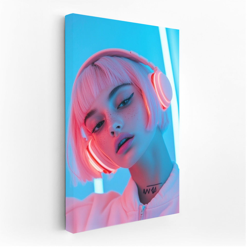 Light Symphony: Dance of Neon Lines