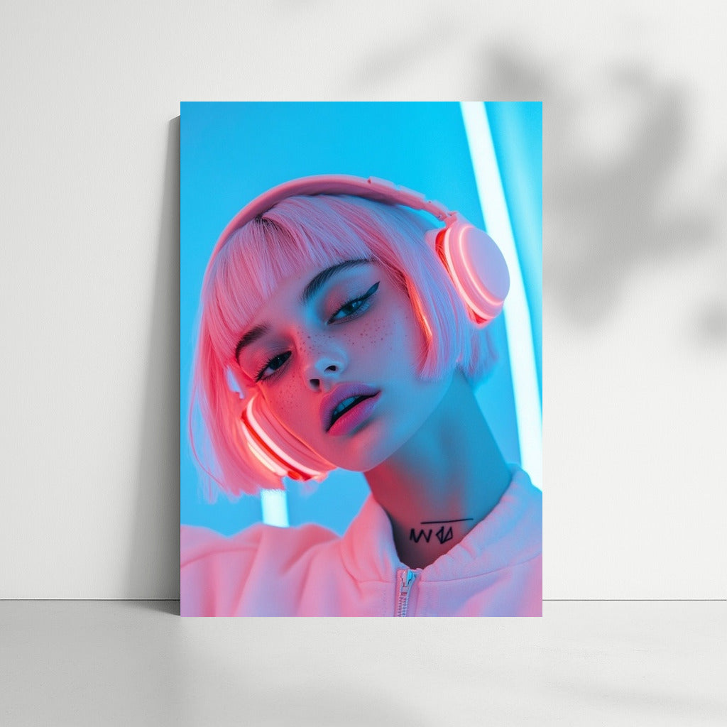 Light Symphony: Dance of Neon Lines