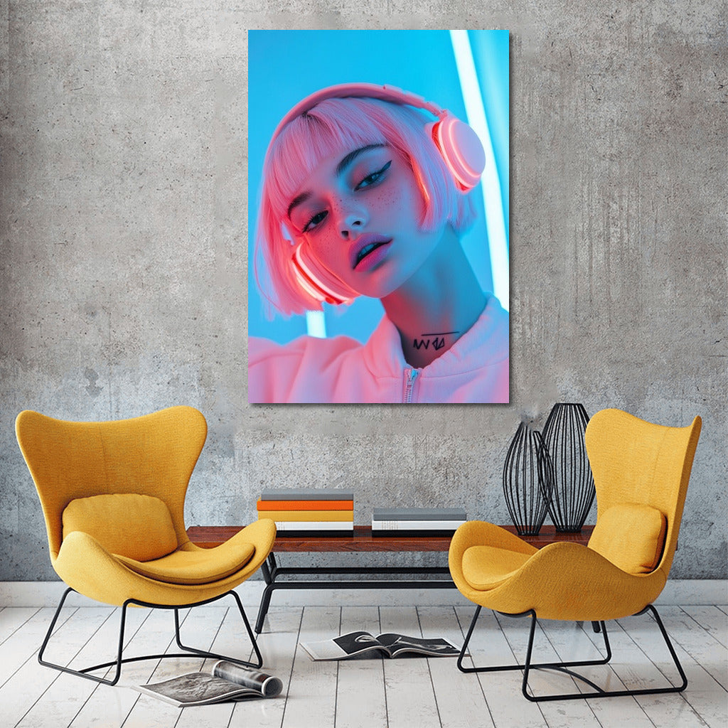 Light Symphony: Dance of Neon Lines