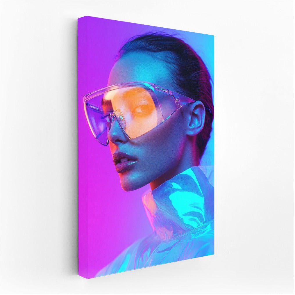 Neon Vortex of the Future