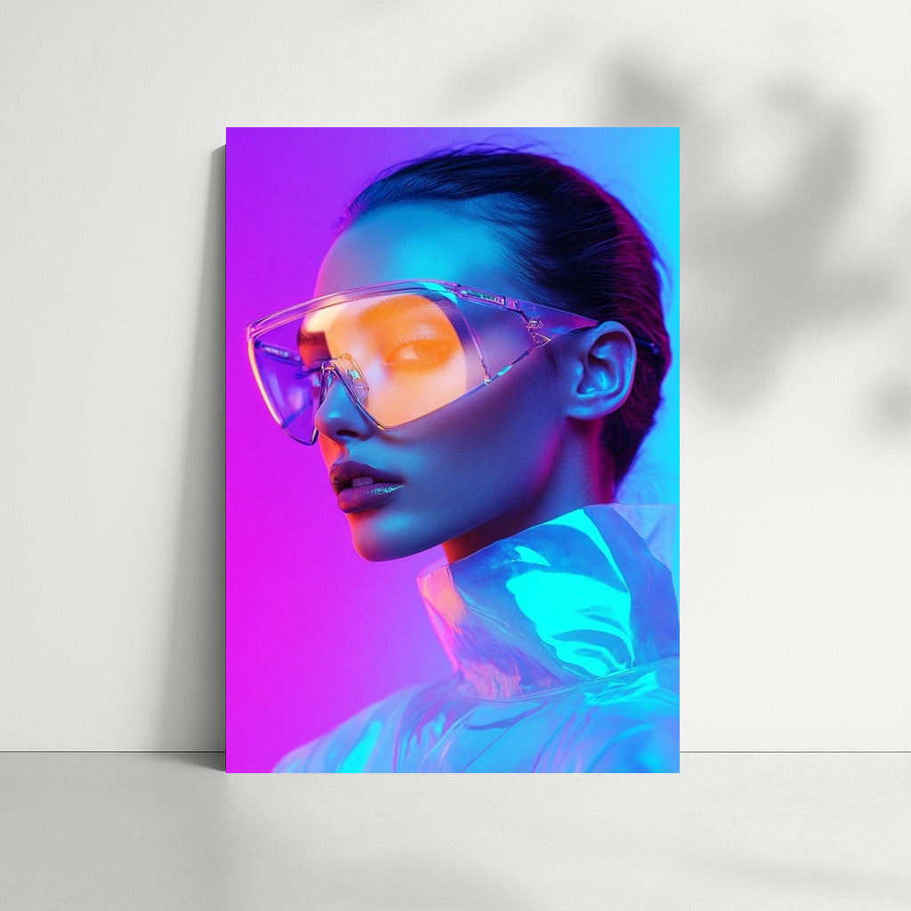 Neon Vortex of the Future