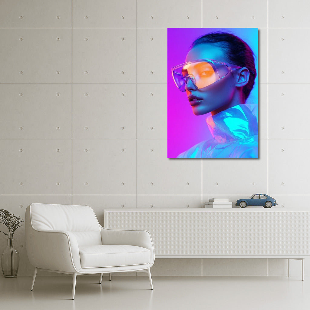 Neon Vortex of the Future