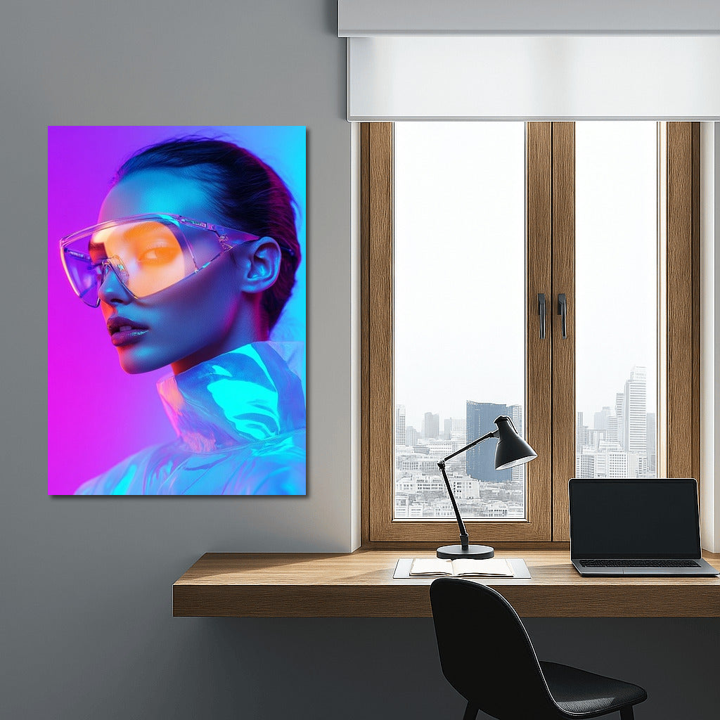Neon Vortex of the Future