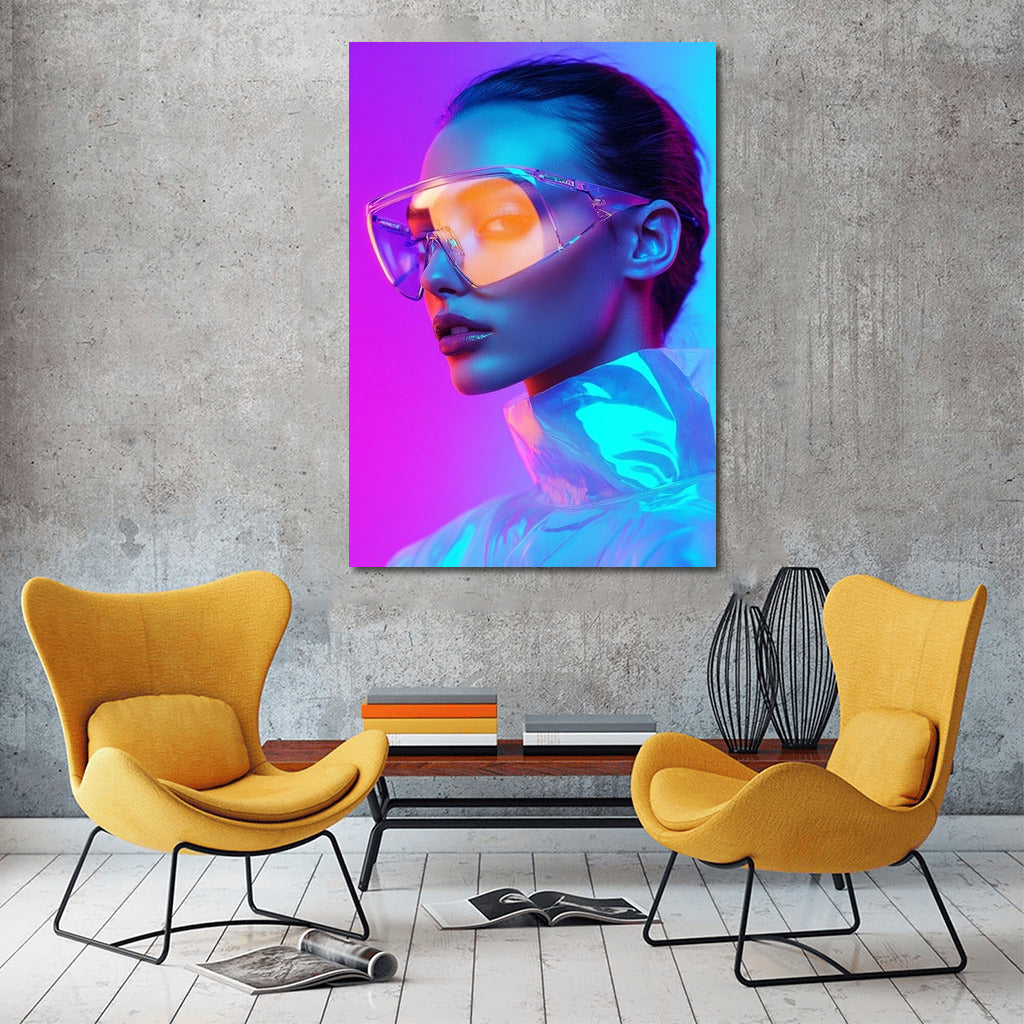 Neon Vortex of the Future