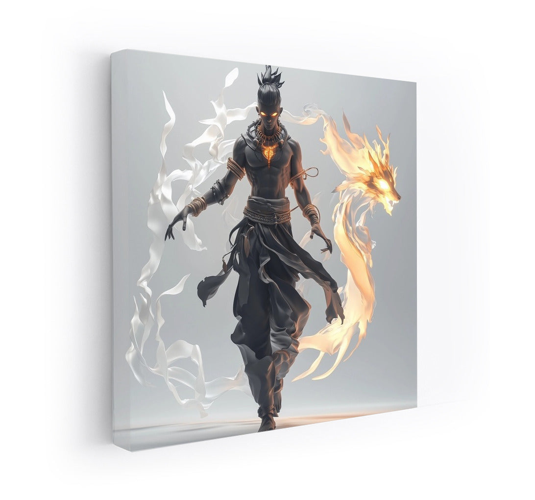 The Fiery Guardian of Mystery