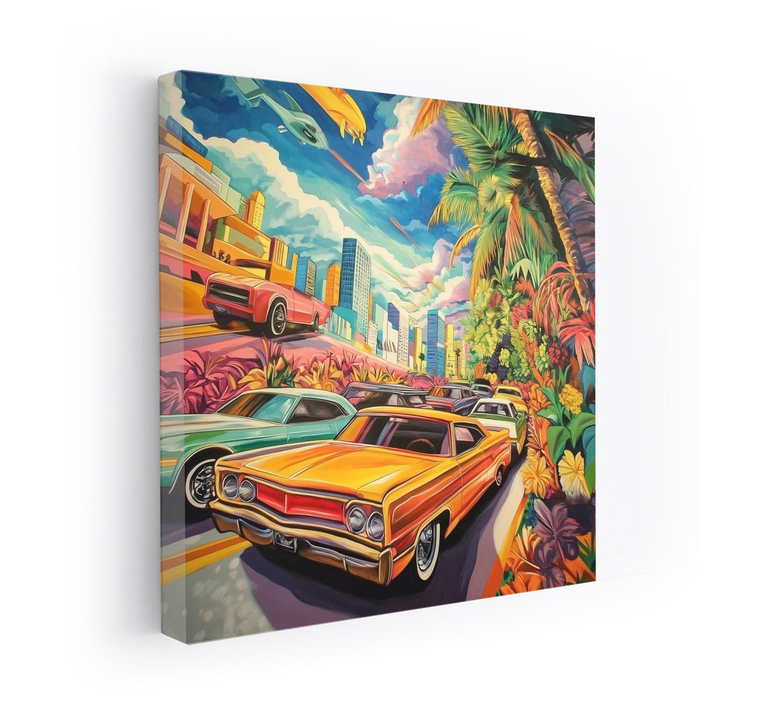 Retro Odyssey under the Palms