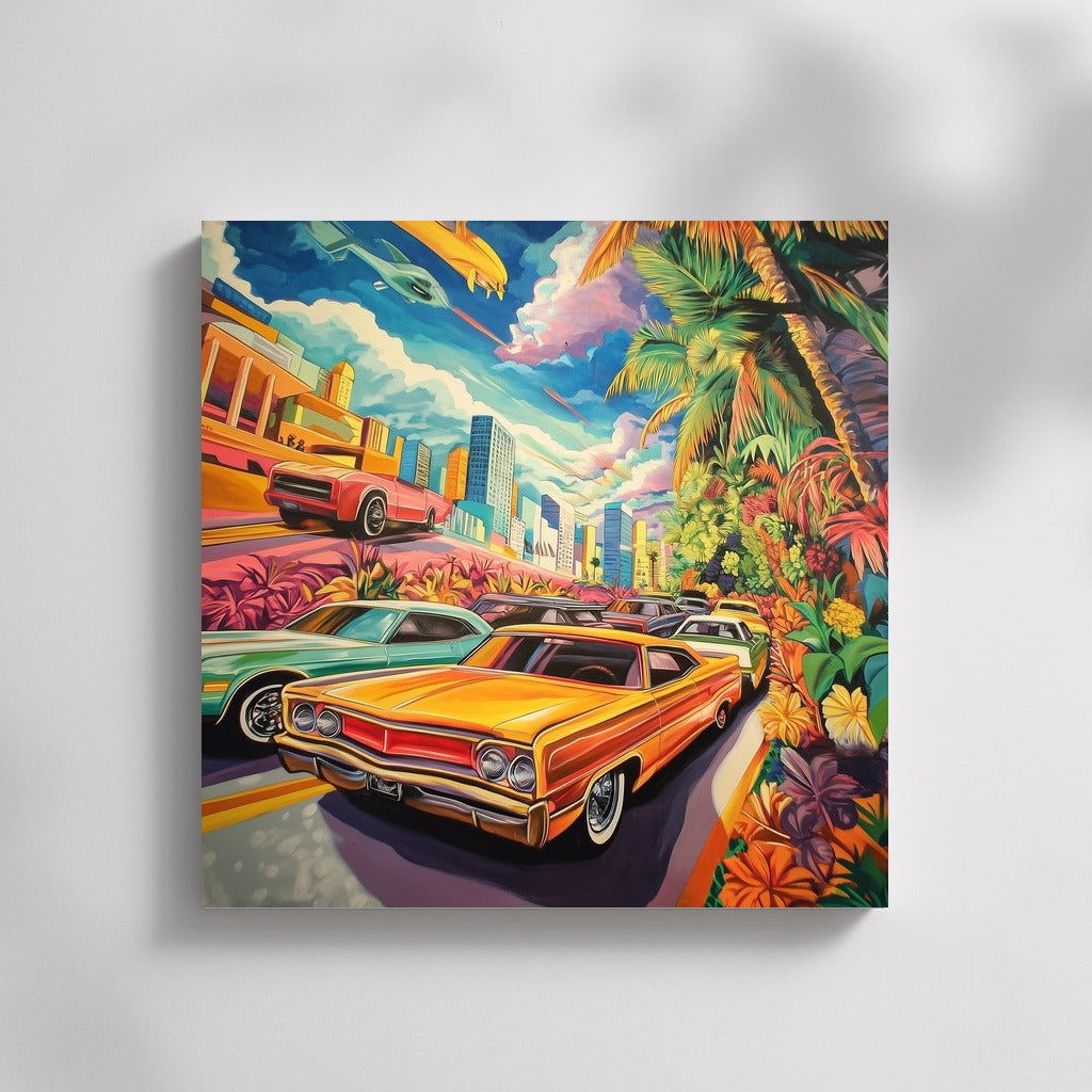 Retro Odyssey under the Palms