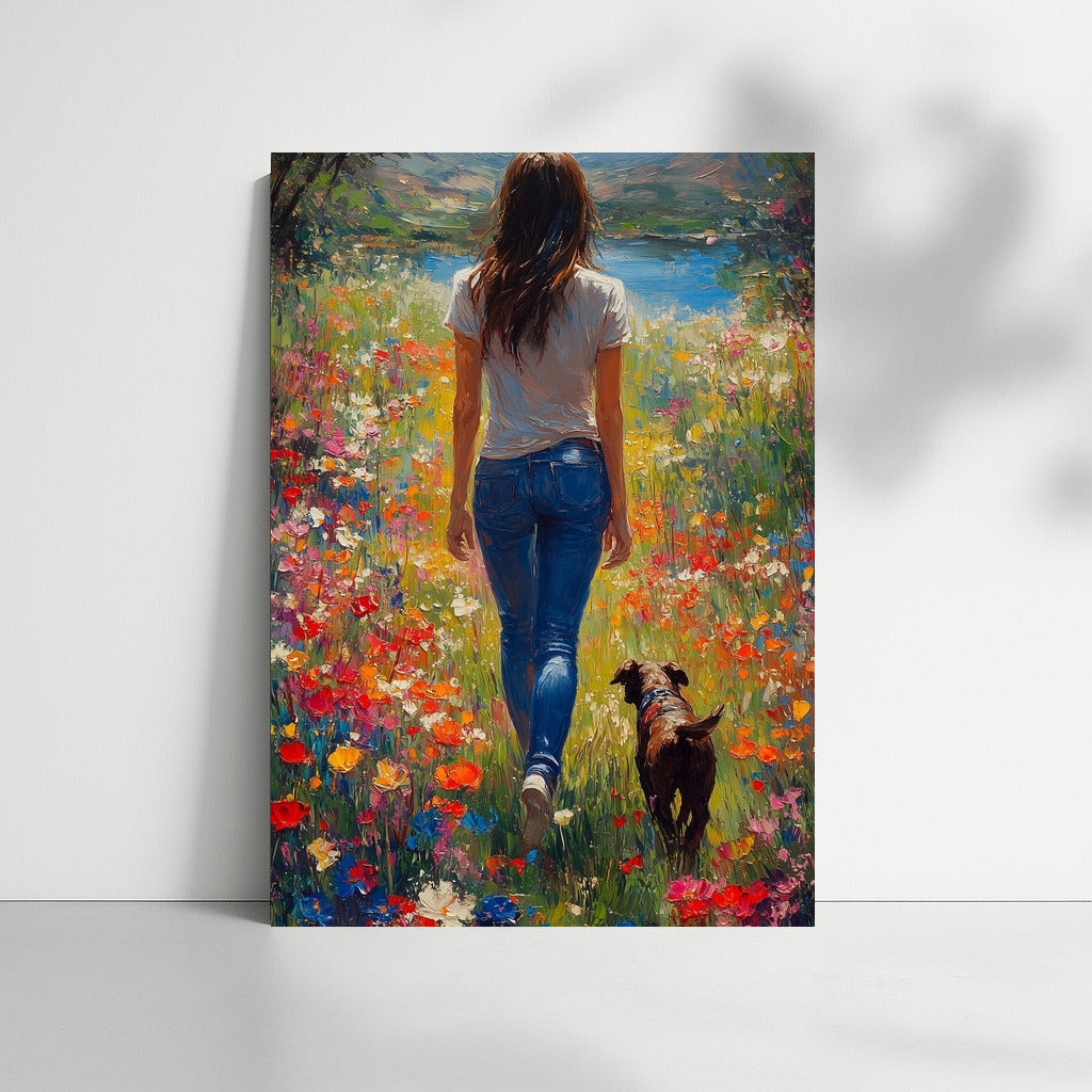 Flower Symphony of a Walk