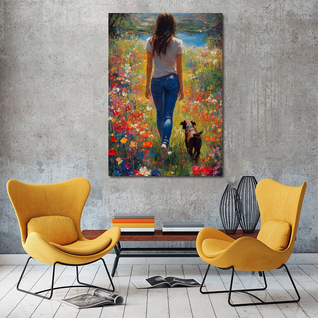 Flower Symphony of a Walk