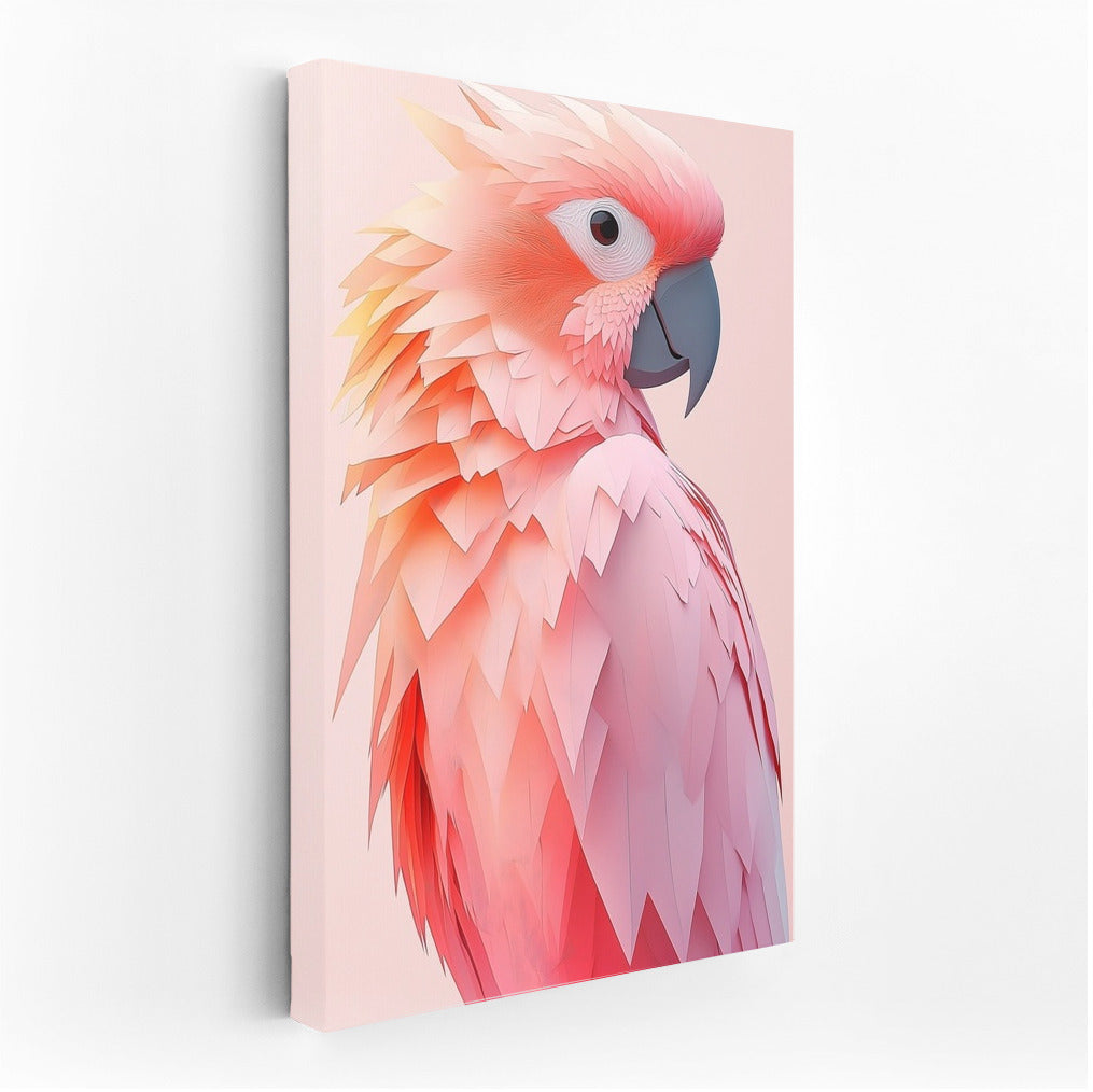 Flamingo in Feathers
