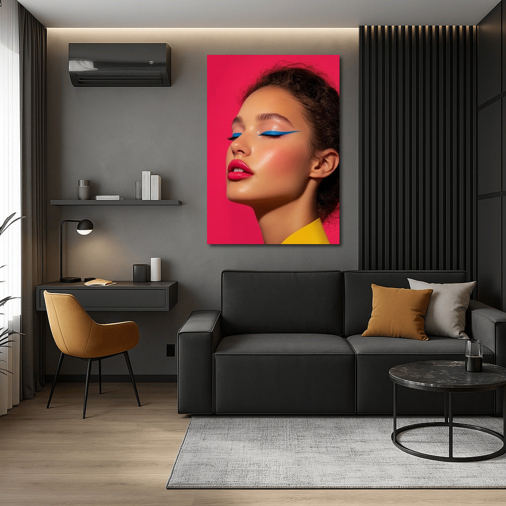 Burning Portrait: Sunset Emotions