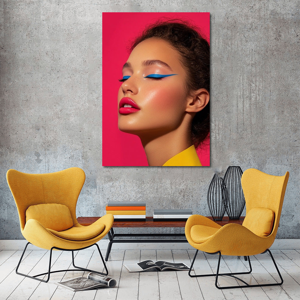 Burning Portrait: Sunset Emotions