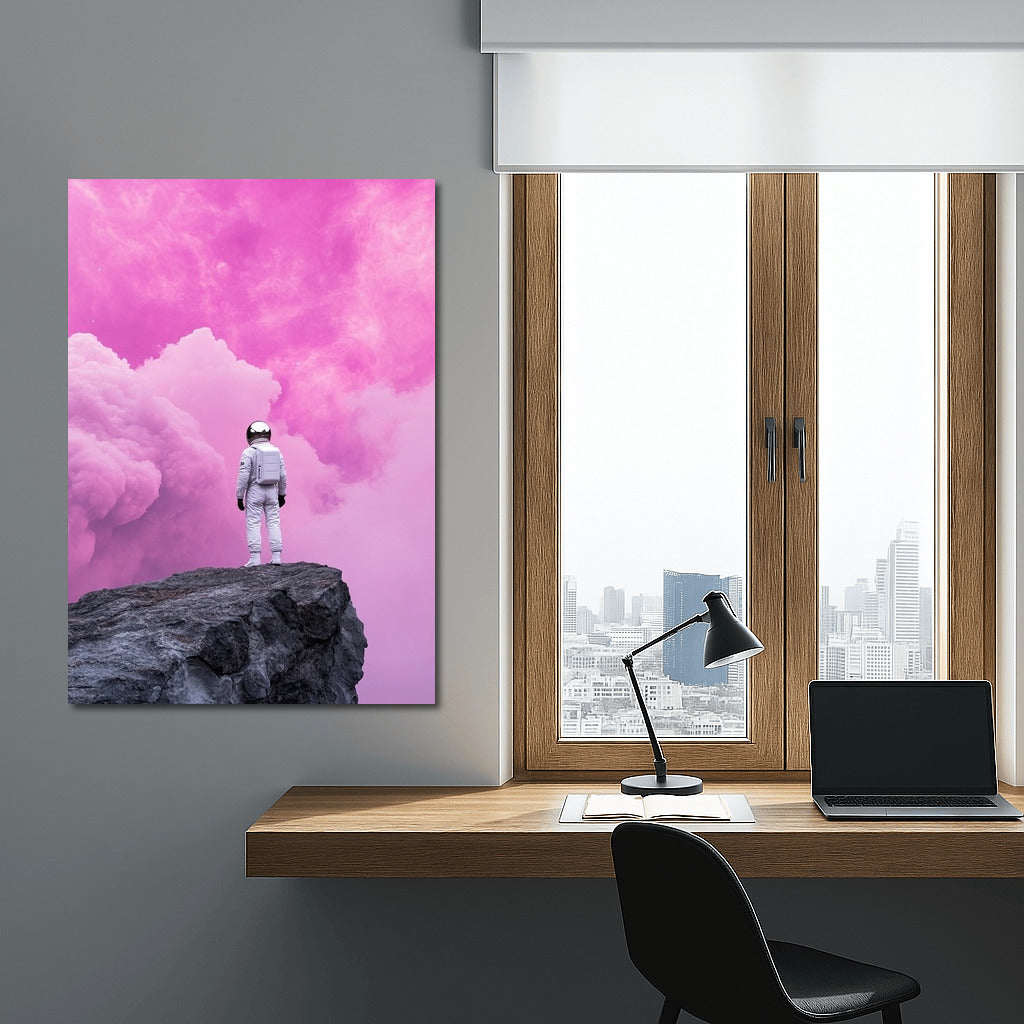 Wanderer of the Pink Galaxies