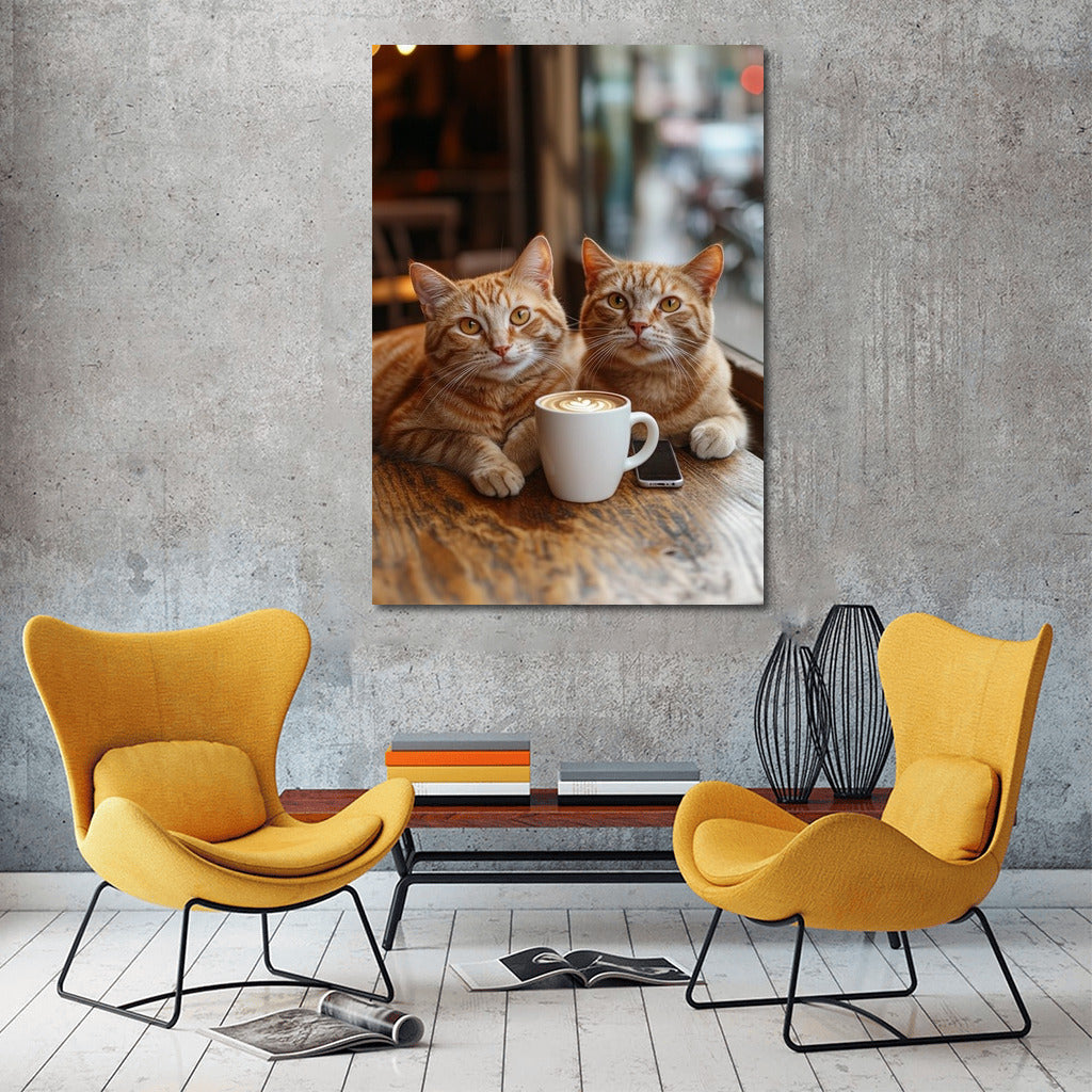 Fluffy Happiness: Friends in the Warmth