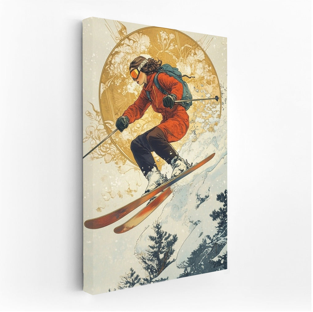 Snow Whirlwind: Flight of the Skier