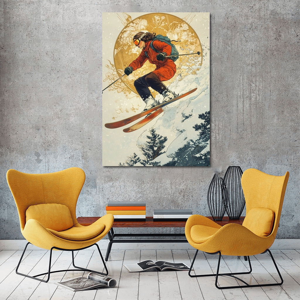 Snow Whirlwind: Flight of the Skier