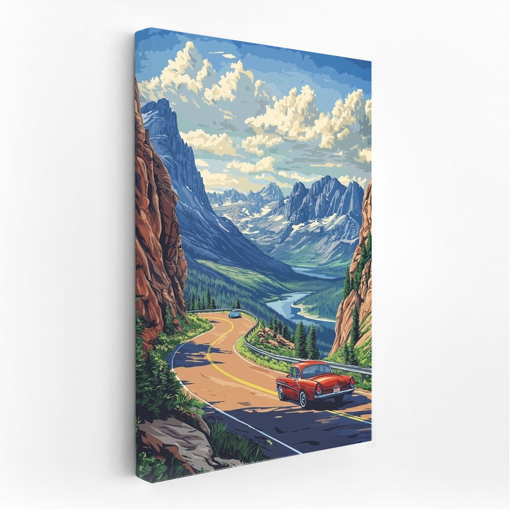 Retro Journey in the Clouds