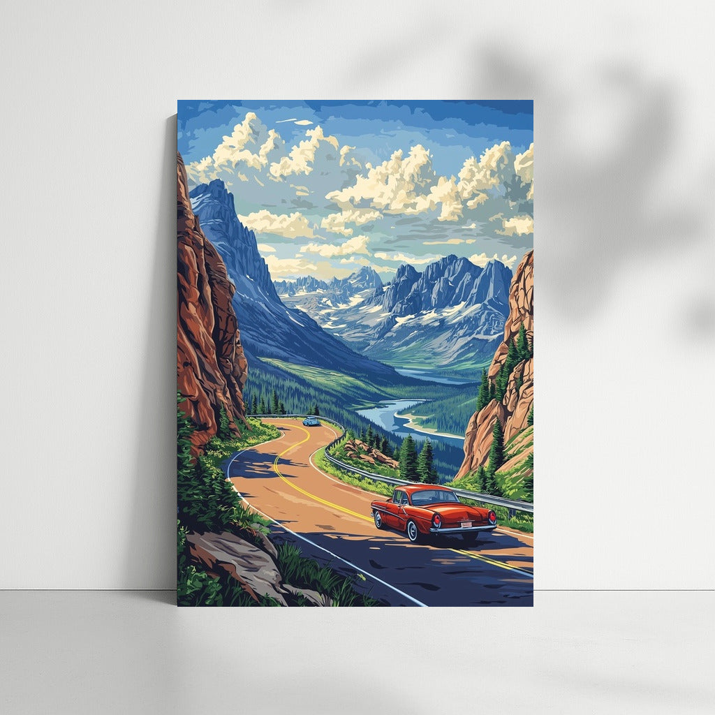 Retro Journey in the Clouds