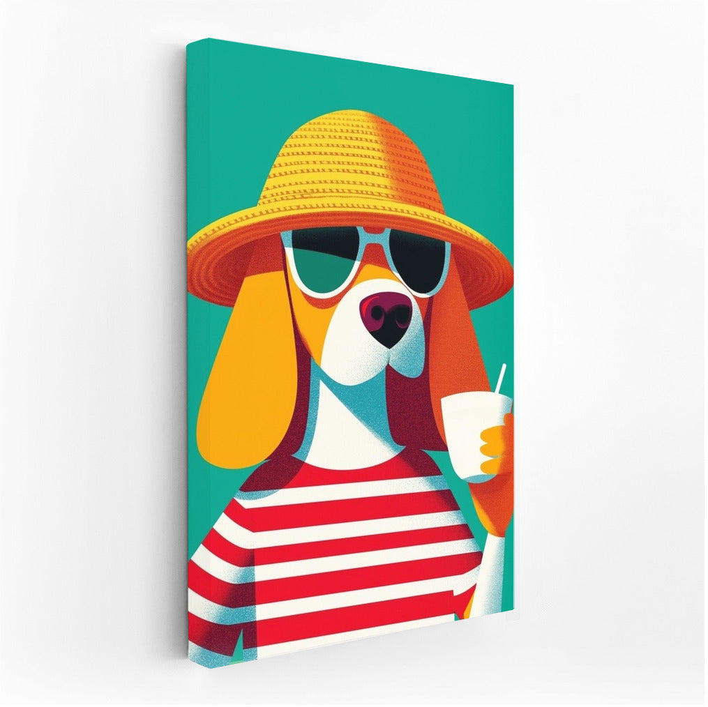 Summer Charm: The Dog in the Hat