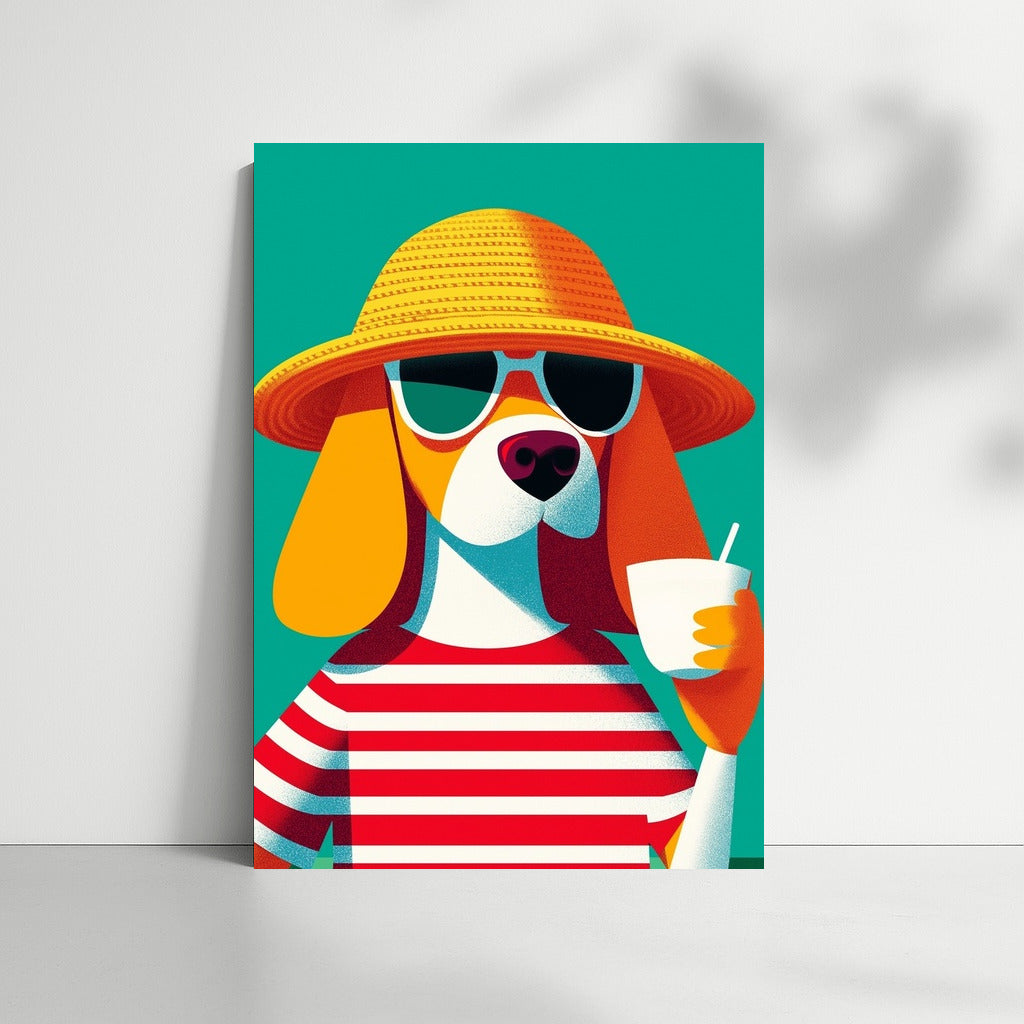 Summer Charm: The Dog in the Hat