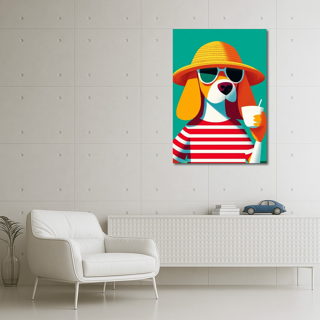 Summer Charm: The Dog in the Hat