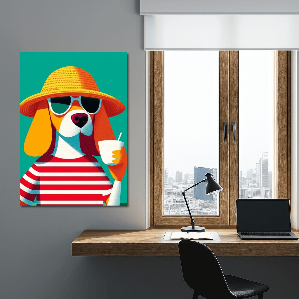 Summer Charm: The Dog in the Hat