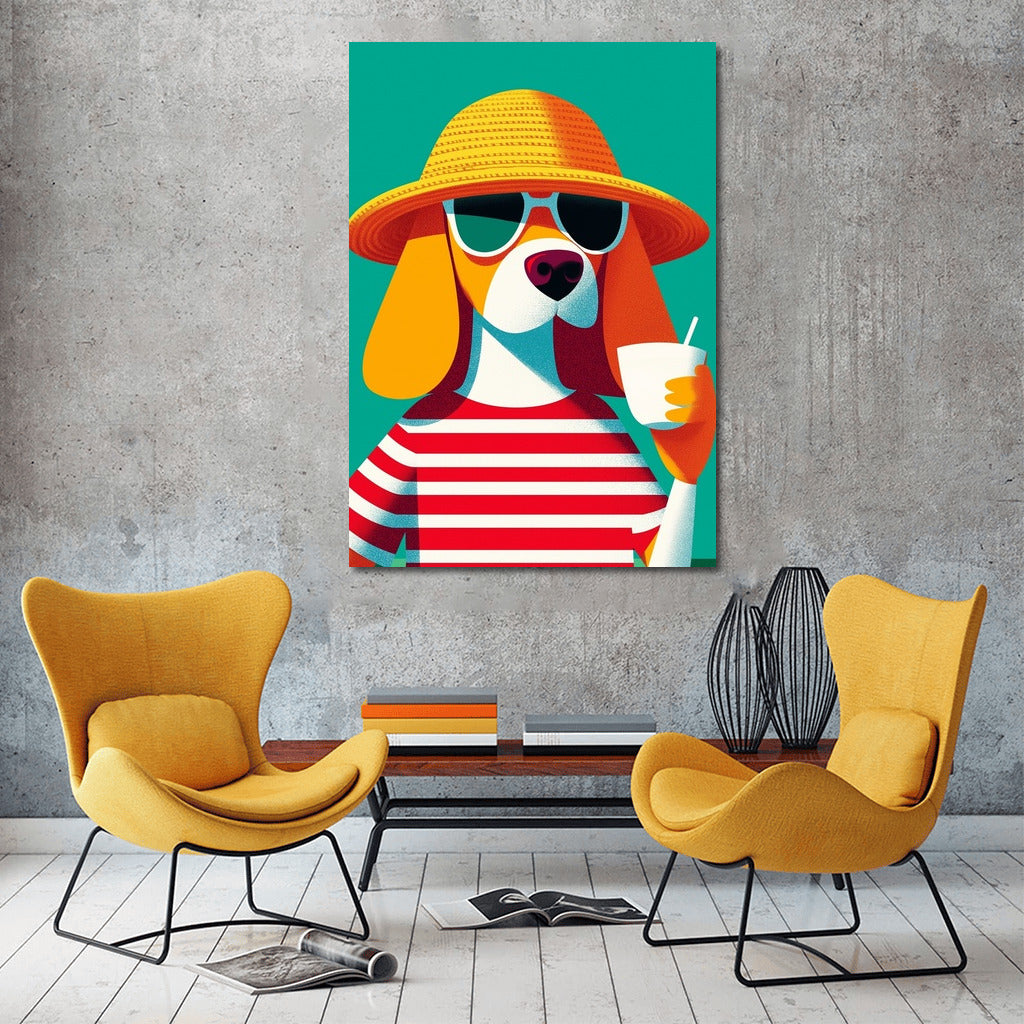 Summer Charm: The Dog in the Hat