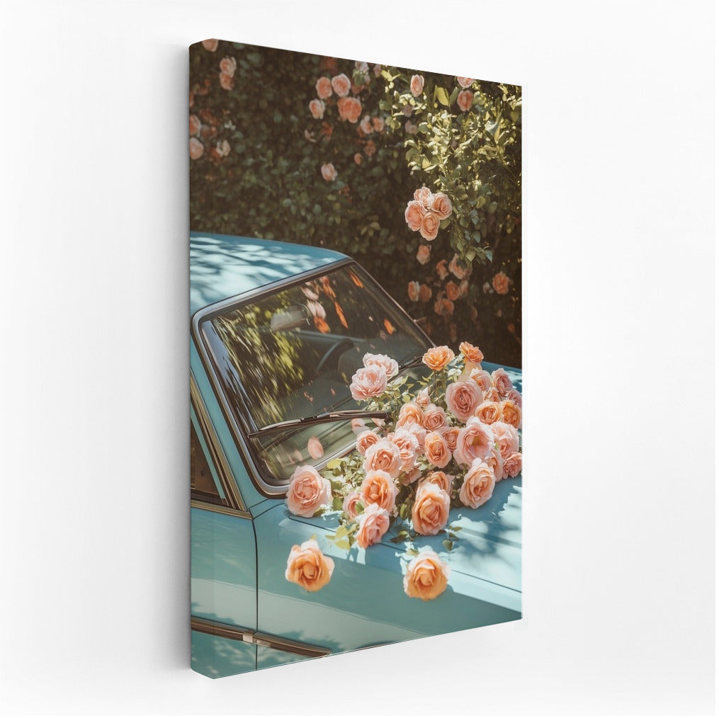 Retro Romance in Turquoise