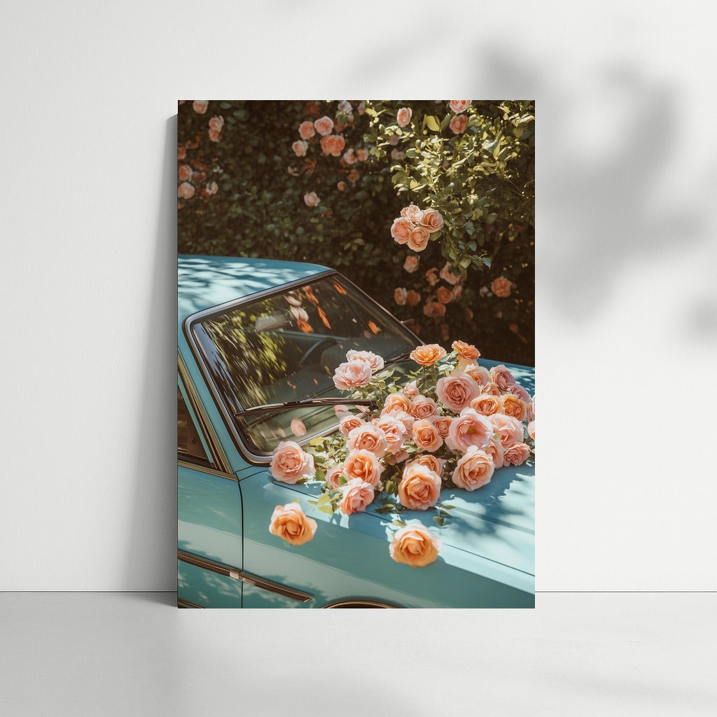 Retro Romance in Turquoise