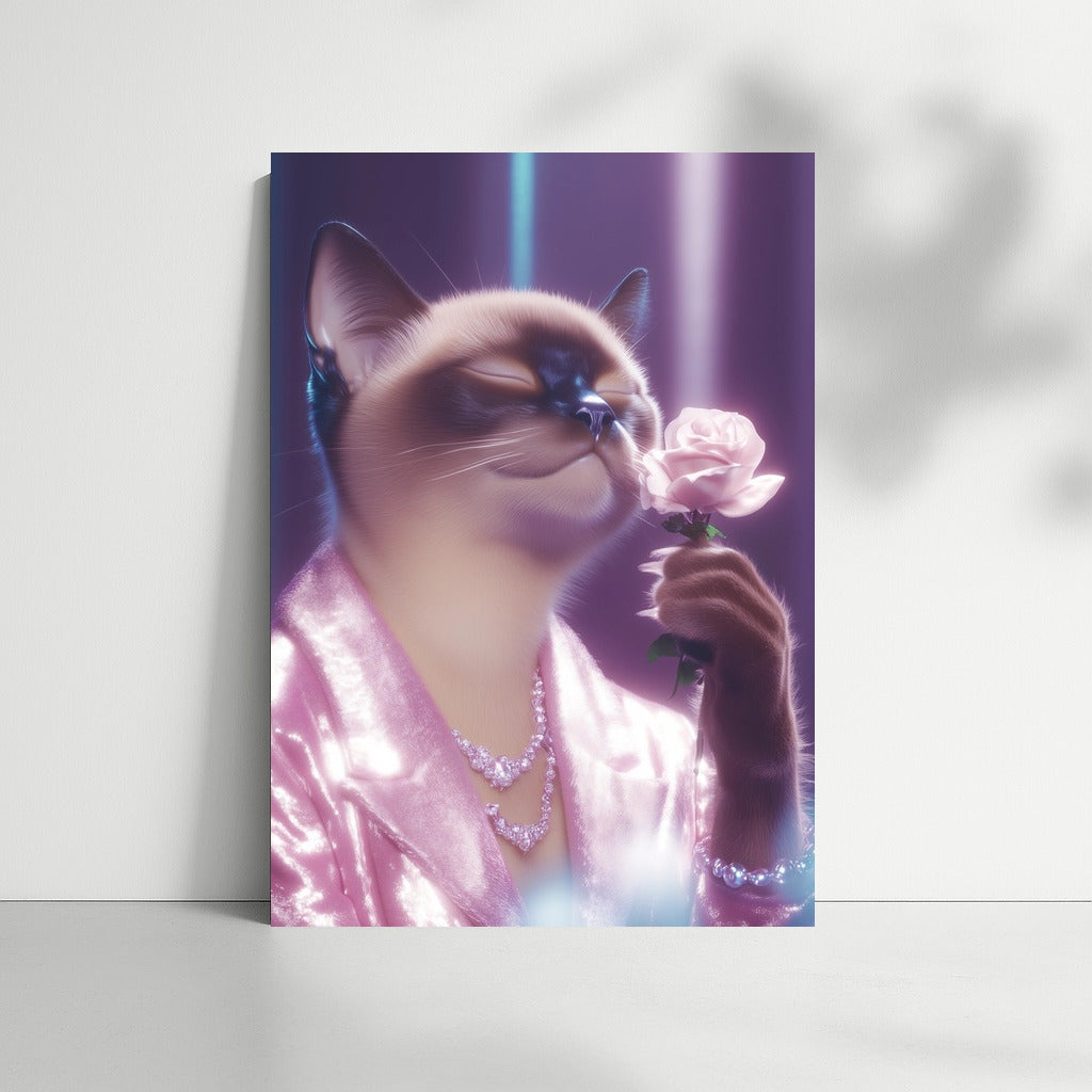 The Charm of Rose in the Mustache