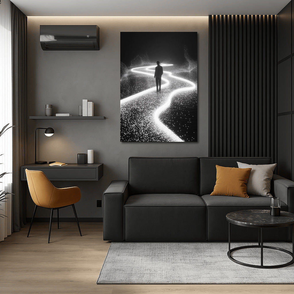 Light Path: Silhouette into Infinity