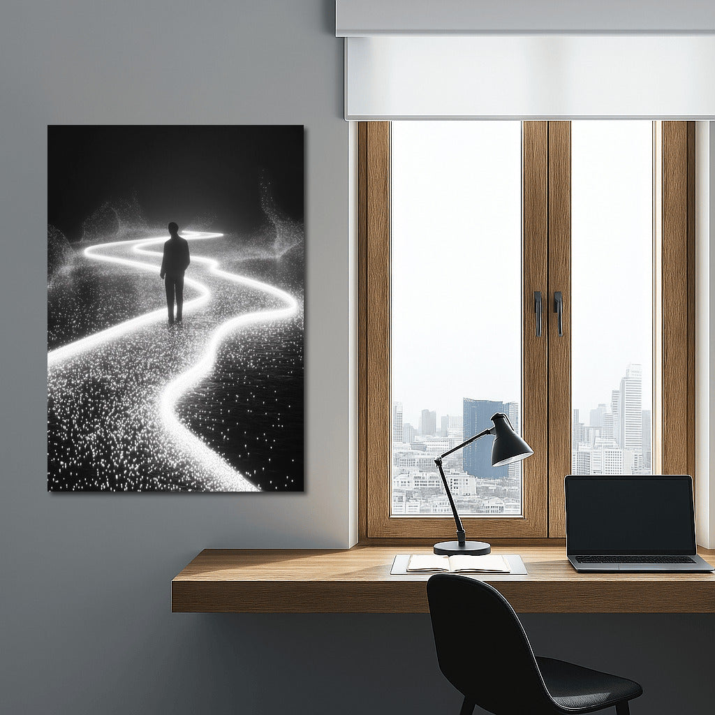 Light Path: Silhouette into Infinity