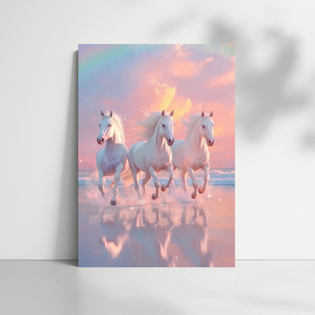 Galloping Heralds of Sunset