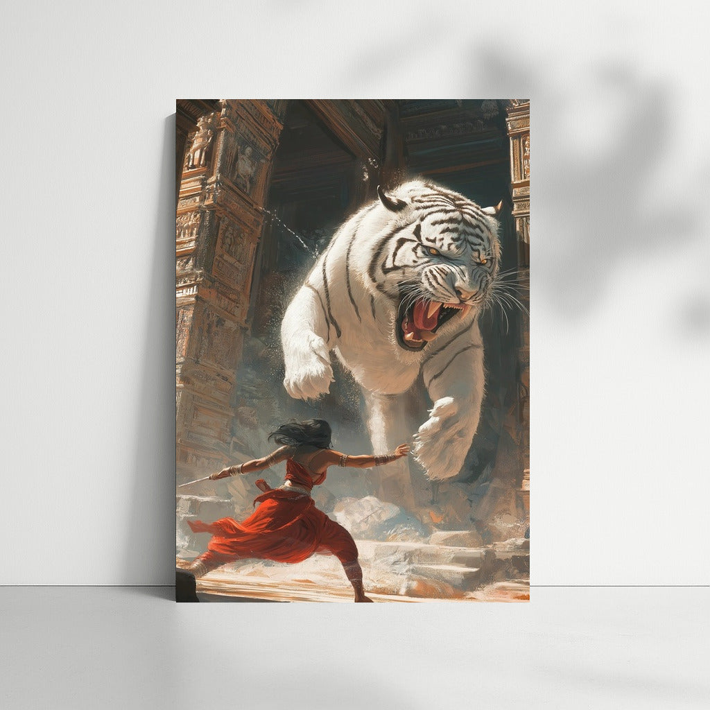 The Courage of the White Tiger: The Legend of the Hero