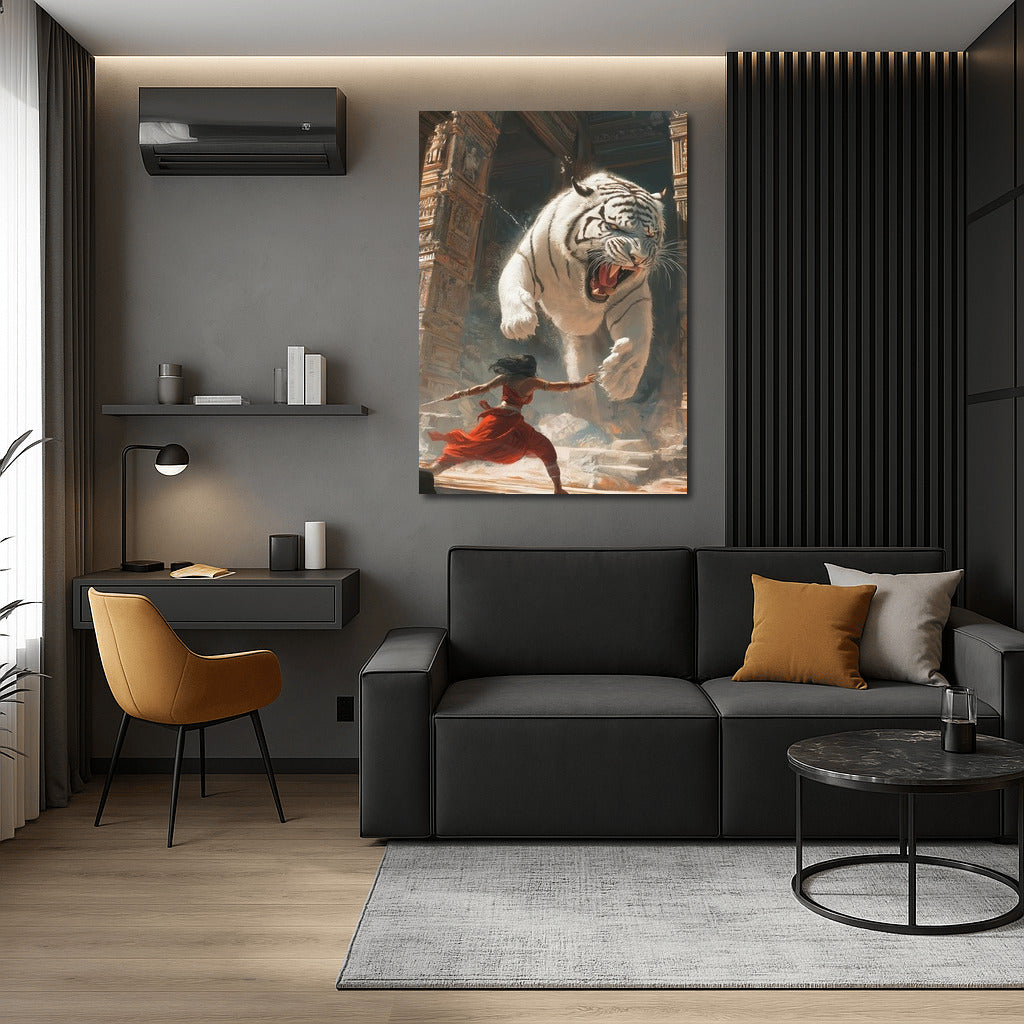 The Courage of the White Tiger: The Legend of the Hero