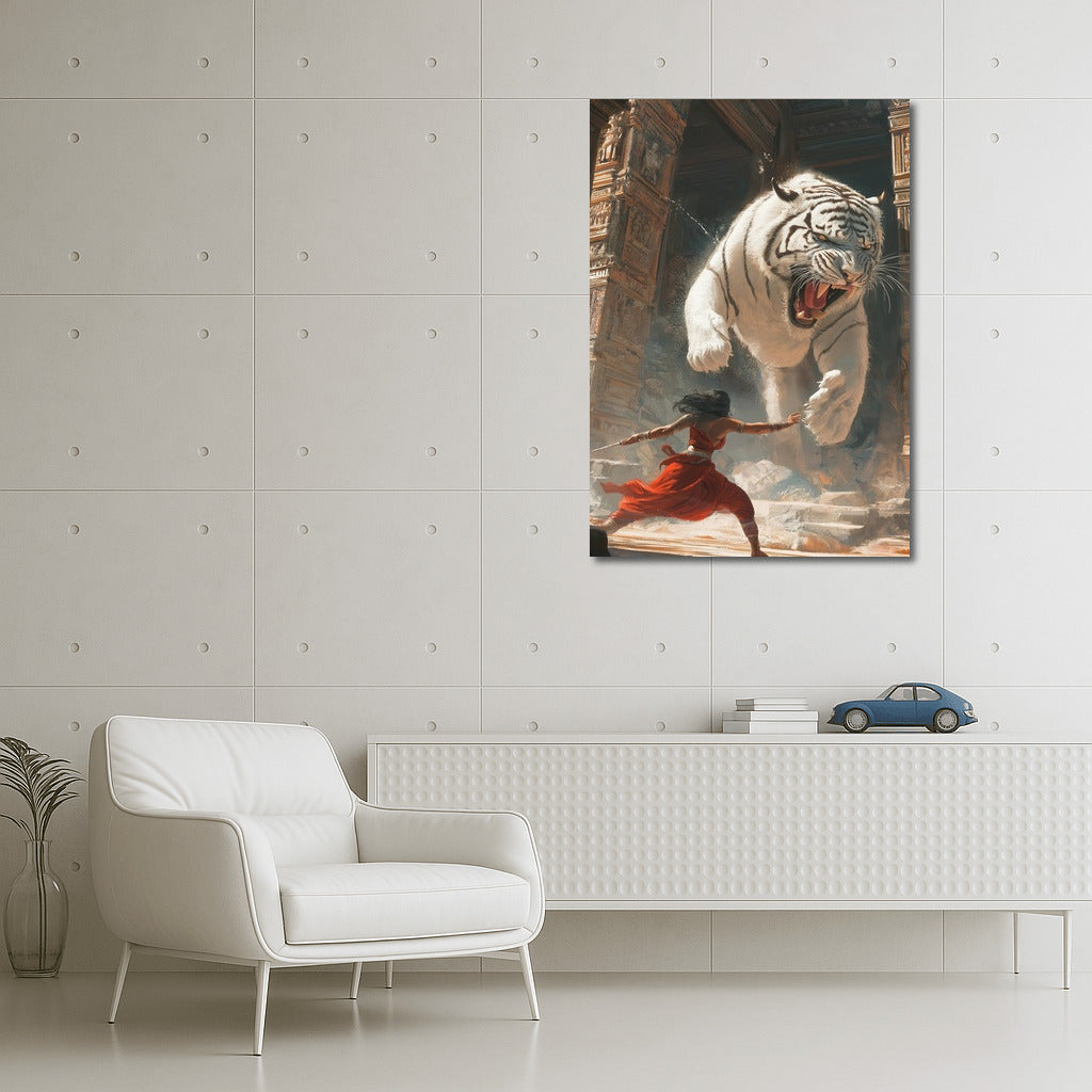 The Courage of the White Tiger: The Legend of the Hero