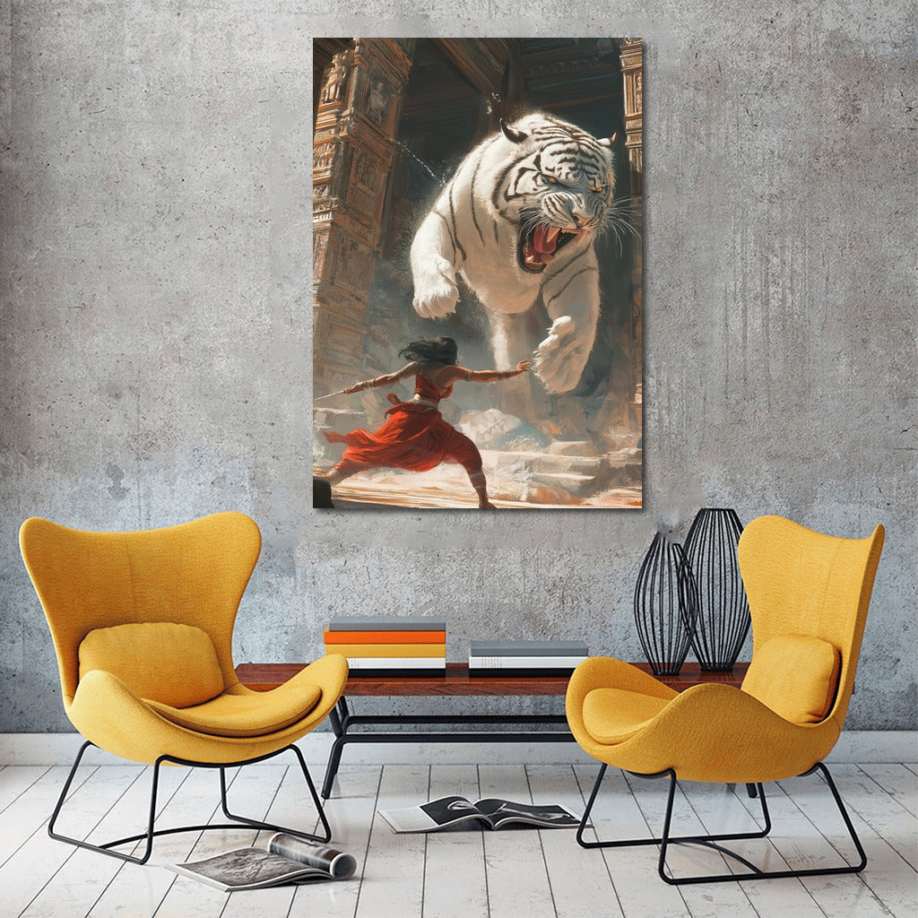 The Courage of the White Tiger: The Legend of the Hero