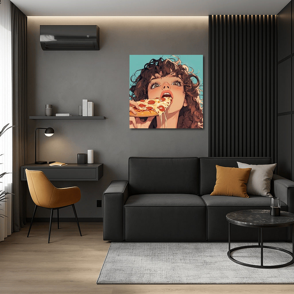 Pizza and She: The Taste of Happiness