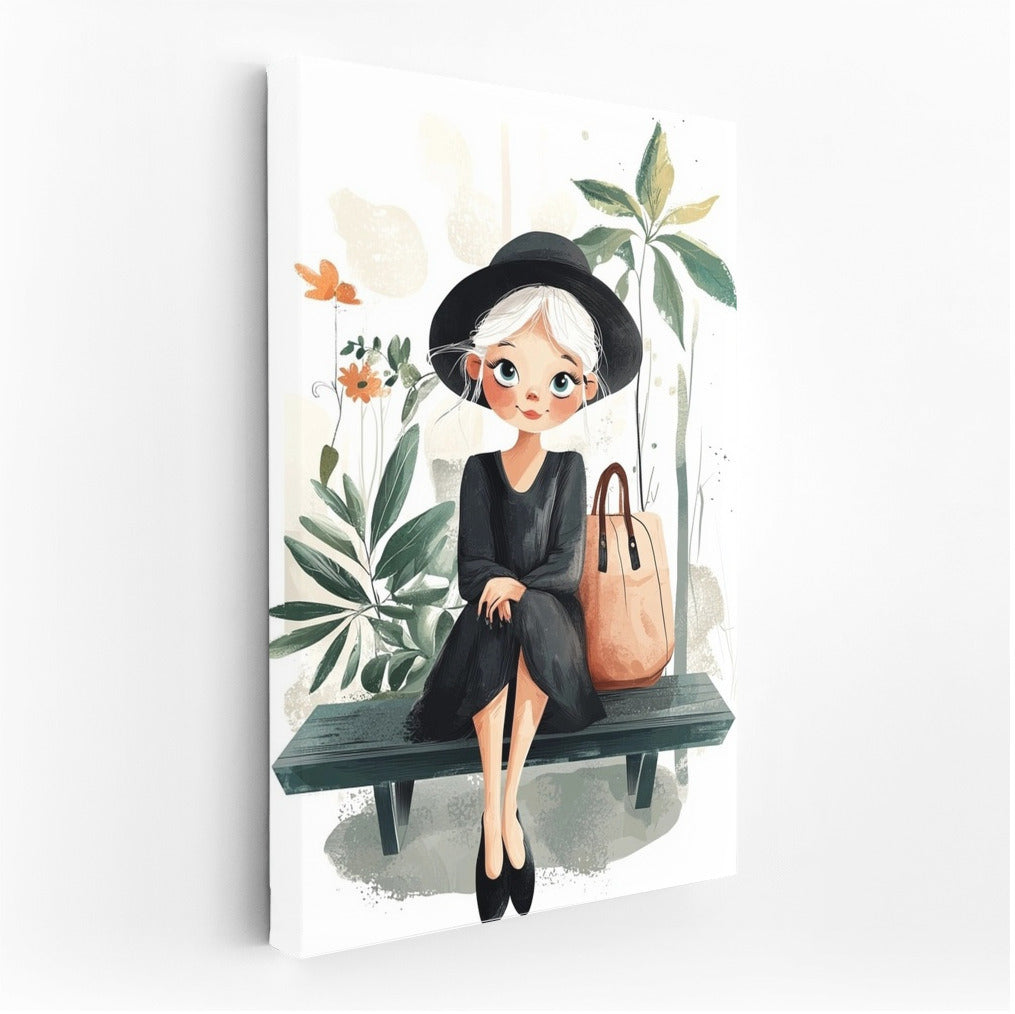 The Forest Lady in the Hat