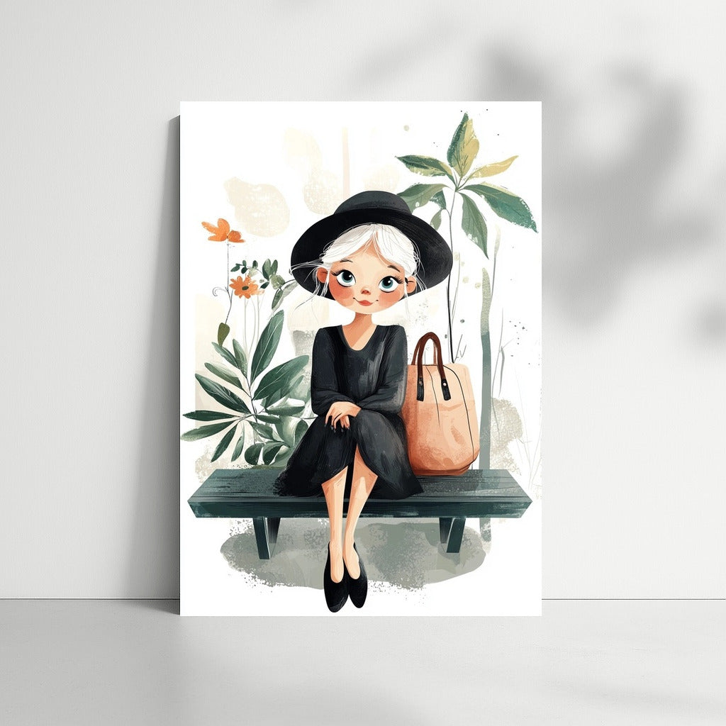 The Forest Lady in the Hat