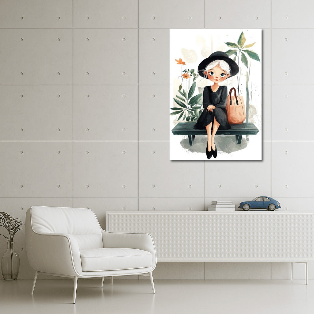 The Forest Lady in the Hat
