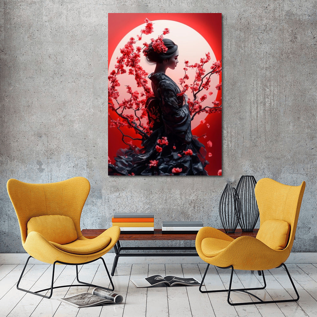 Flower Muse Under the Sunny Gaze