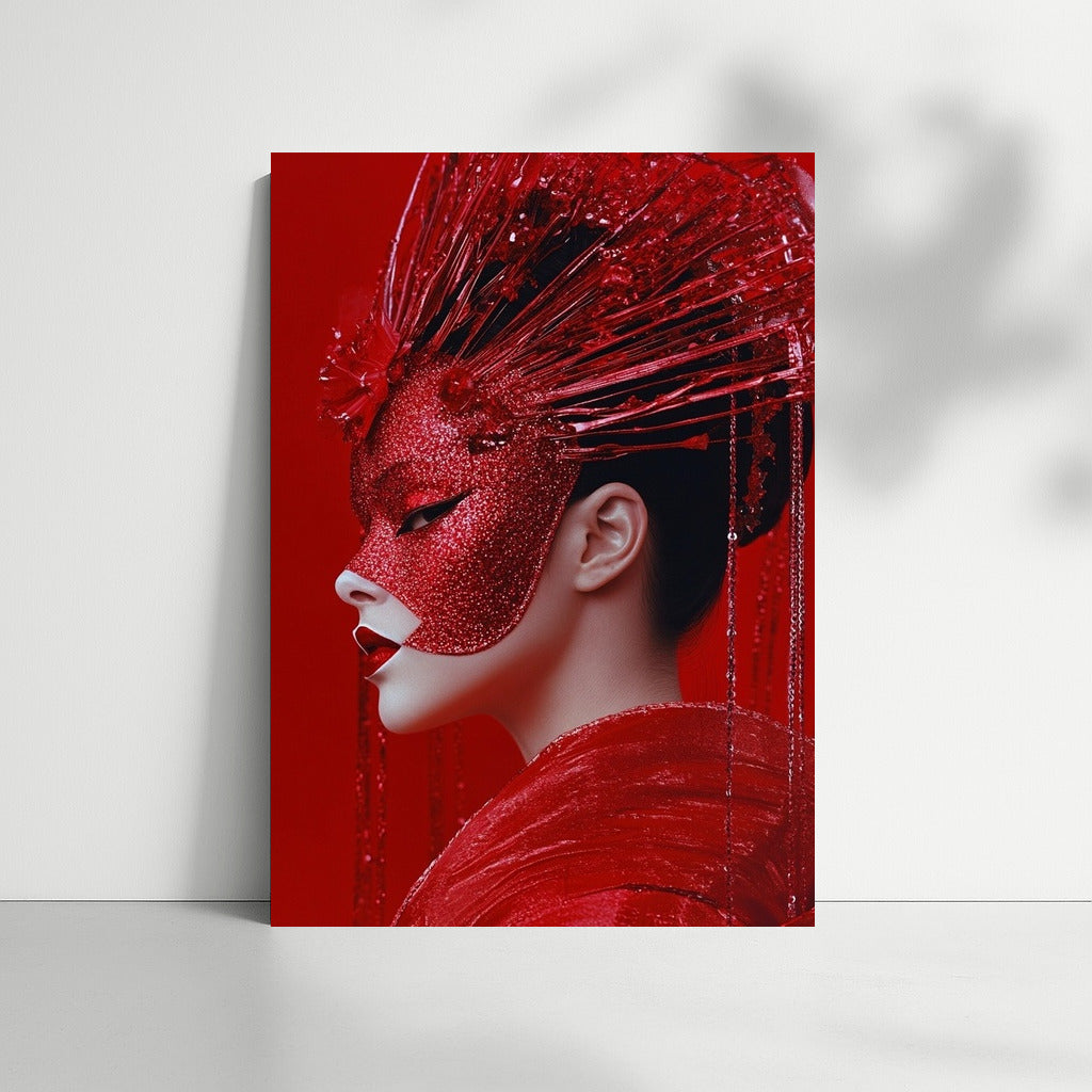 The Scarlet Veil of Intrigue
