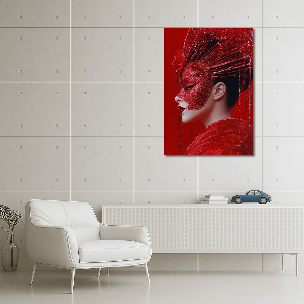 The Scarlet Veil of Intrigue