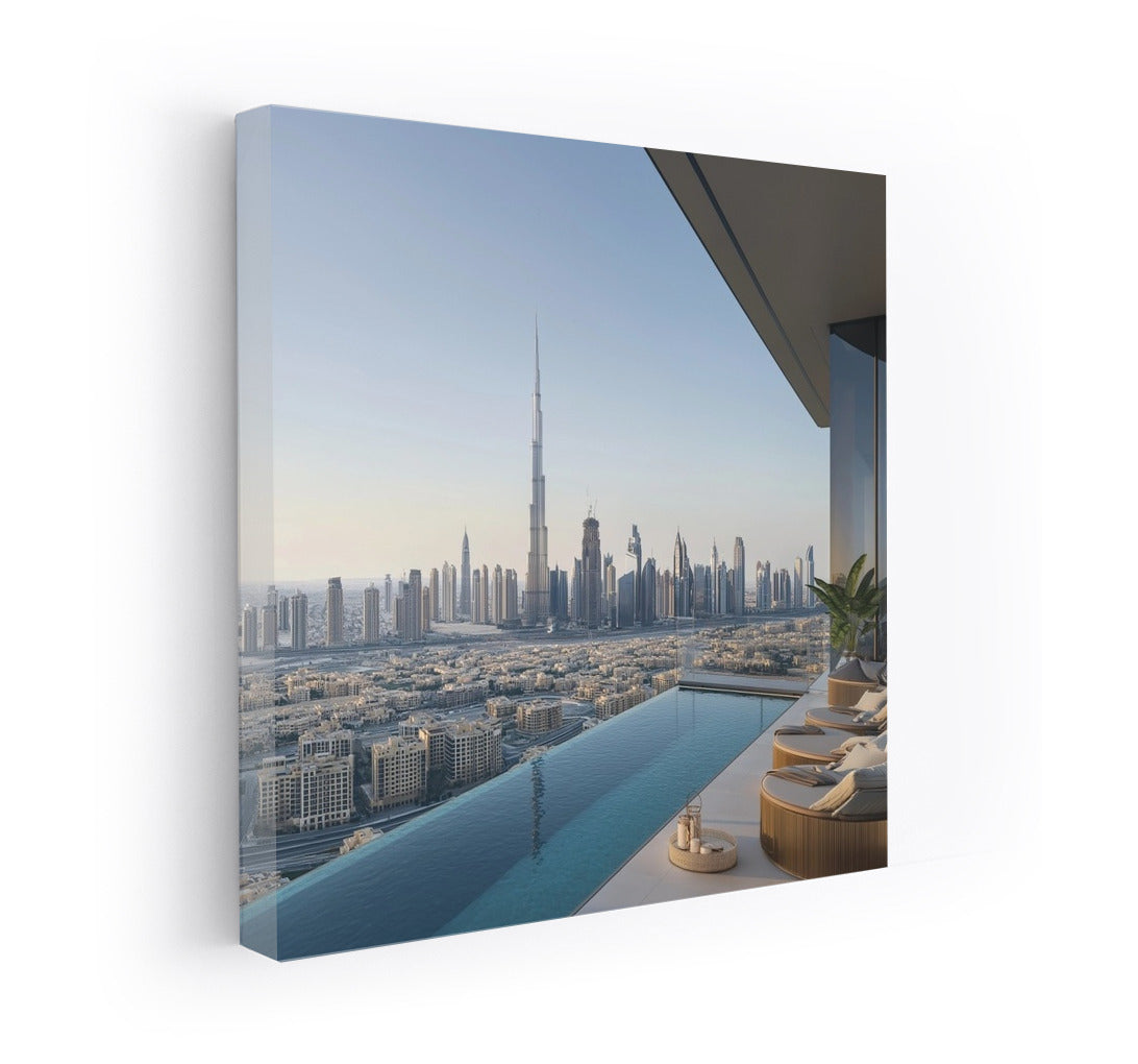 Oasis in the Clouds: Cityscape
