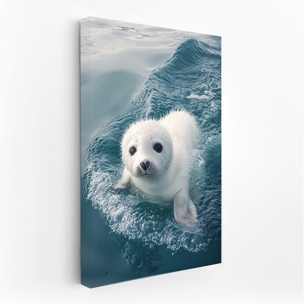 The Sea Smile of the Seal Pup